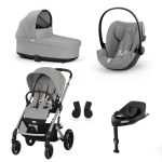 Carucior 3 in 1 Balios Set M Stone Grey