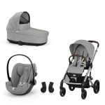 Carucior 3 in 1 Balios Set S Stone Grey