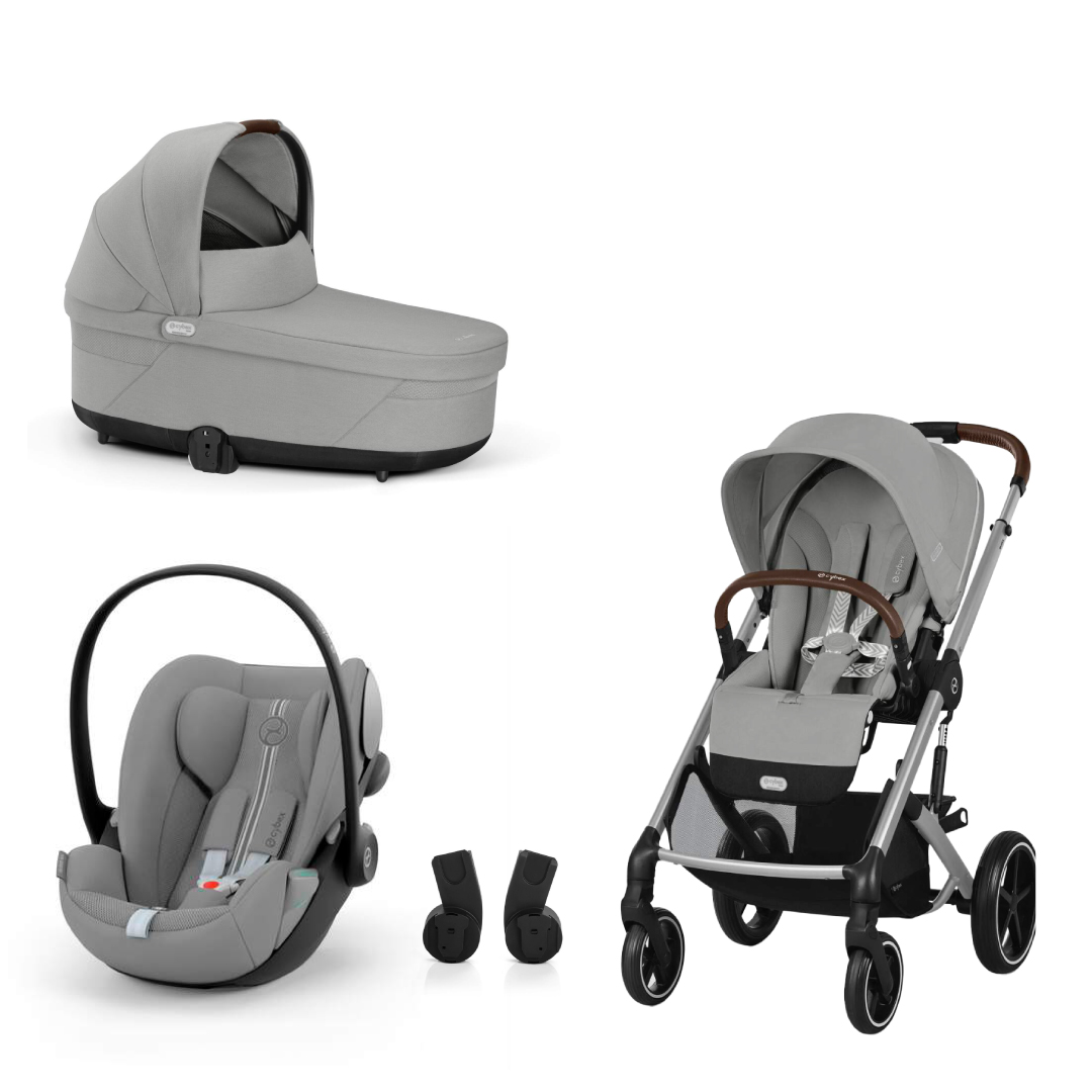 Bundle-S-Balios-S-lux-Stone-Grey.jpg Carucior 3 in 1 Balios Set S Stone Grey - imagine 1