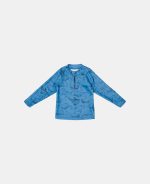 Bluza cu maneca lunga cu protectie UV 50+ - Sea Life Blue - imagine 2