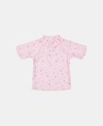 Tricou cu protectie UV 50+ - Little Pink Flowers - imagine 2