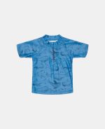 Tricou cu protectie UV 50+ - Sea Life Blue - imagine 2