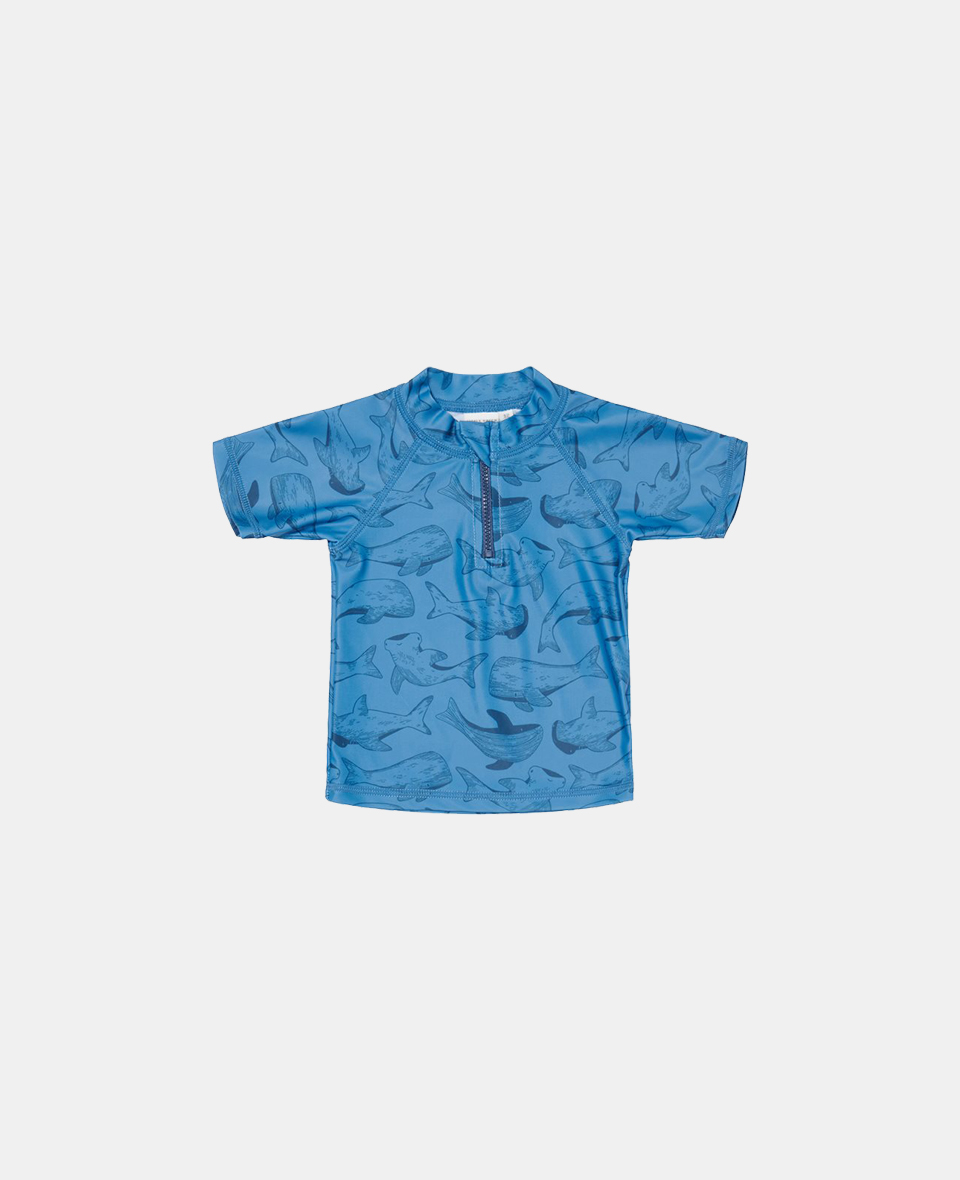 CL12443319.jpg Tricou cu protectie UV 50+ - Sea Life Blue - imagine 1