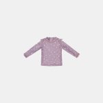 Bluza cu maneca lunga cu protectie UV 50+ - Mauve Blossom