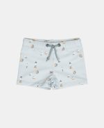 Little Dutch slipi pentru înot pentru băieți Sailors Bay Olive 62/68 - imagine 2