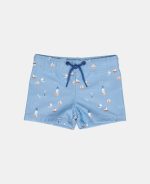 Little Dutch slipi pentru înot pentru băieți Sailors Bay Dark Blue 62/68 - imagine 2
