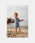 Slip pentru baie cu protectie UV 50+ - Sailors Bay - Dark Blue - imagine 6