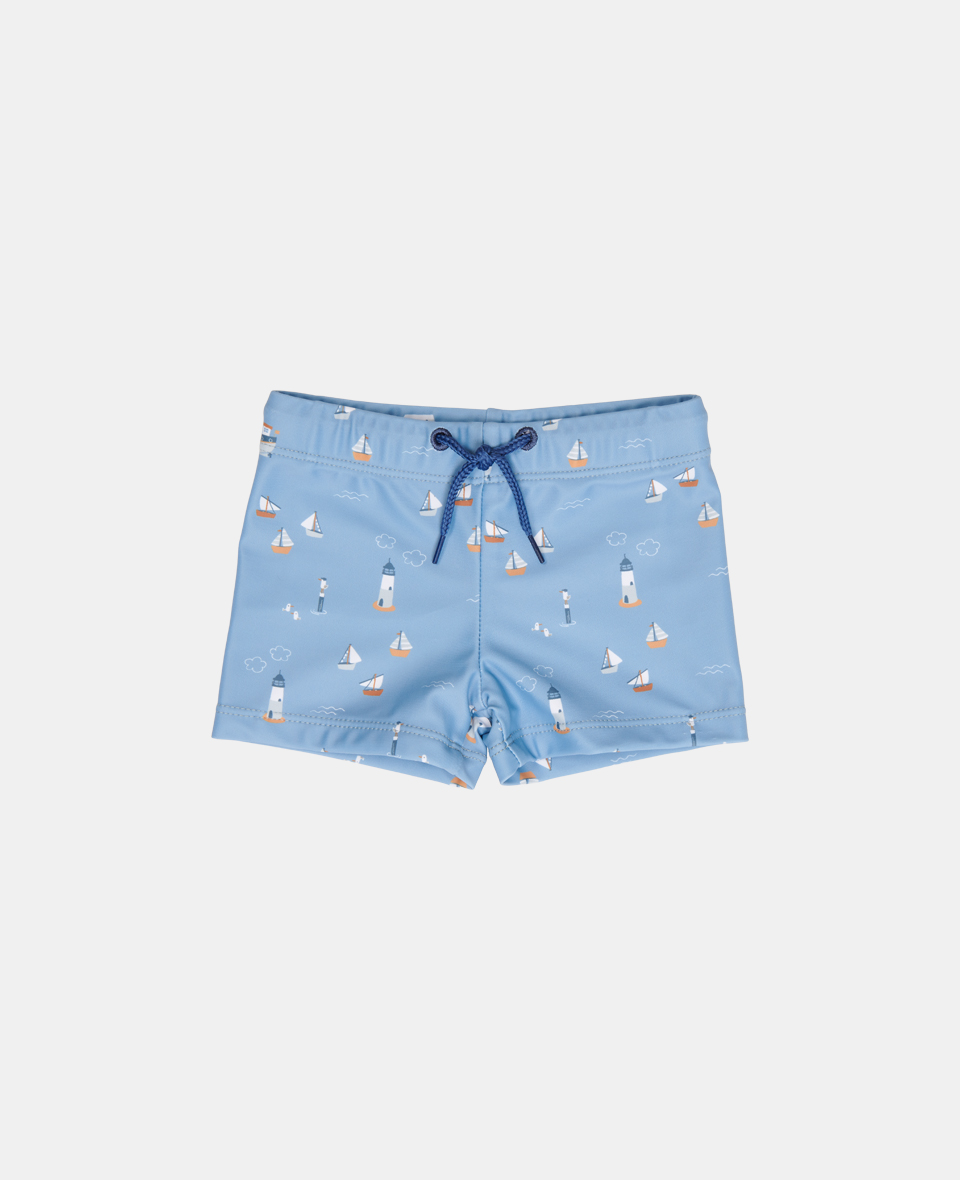CL31381643.jpg Little Dutch slipi pentru înot pentru băieți Sailors Bay Dark Blue 62/68 - imagine 1