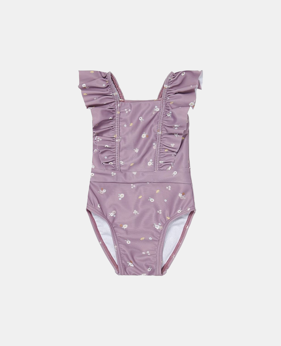 CL44473317.jpg Costum de baie pentru copii cu protectie UV 50+ - Mauve Blossom - imagine 1