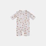 Costum de baie intreg cu protectie UV 50+ - Vintage Little Flowers