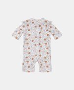 Costum de baie intreg cu protectie UV 50+ - Vintage Little Flowers - imagine 3