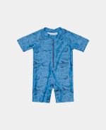 Costum de baie intreg copii cu protectie UV 50+ - Sea Life Blue - imagine 2