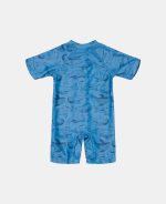 Costum de baie intreg copii cu protectie UV 50+ - Sea Life Blue - imagine 3