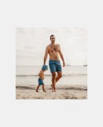 Sort baie pentru adulti cu protectie UV 50+ - Sea Life Blue - imagine 4