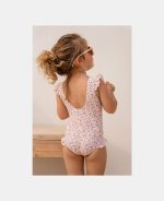 Costum de baie intreg cu protectie UV 50+ - Summer Flowers - imagine 6