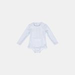 Costum de baie intreg cu maneca lunga cu protectie UV 50+ - Daisies
