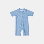 Costum de baie intreg cu protectie UV 50+ - Sailors Bay - Dark Blue