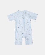 Little Dutch costum de baie întreg cu protecție UV 50+ Sailors Bay Blue 86/92 - imagine 3