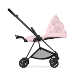 Carucior 2 in 1 Landou MIOS Lux SIMPLY FLOWERS PINK | light pink + Cadru Carucior pentru Copii Mios Chrome Black + Parte Sport Carucior MIOS SIMPLY FLOWERS PINK | light pink Cybex Fashion - imagine 21