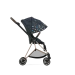 Carucior Sport Priam: Parte Sport Carucior Priam Fashion Collections Jewels of Nature + Cadru Carucior pentru Copii Priam Chrome Black Cybex Platinum - imagine 8
