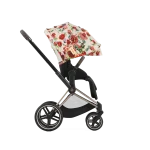 Parte Sport Carucior Priam Fashion Collections Spring Blossom Light Cybex Platinum - imagine 9