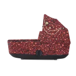 Landou MIOS Lux Rosenrot Red | dark red + Cadru Carucior pentru Copii Mios Chrome Black Cybex Platinum - imagine 4