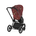 Parte Sport Carucior PRIAM Rosenrot Red | dark red + Cadru Carucior pentru Copii Priam Rosegold Cybex Platinum - imagine 3