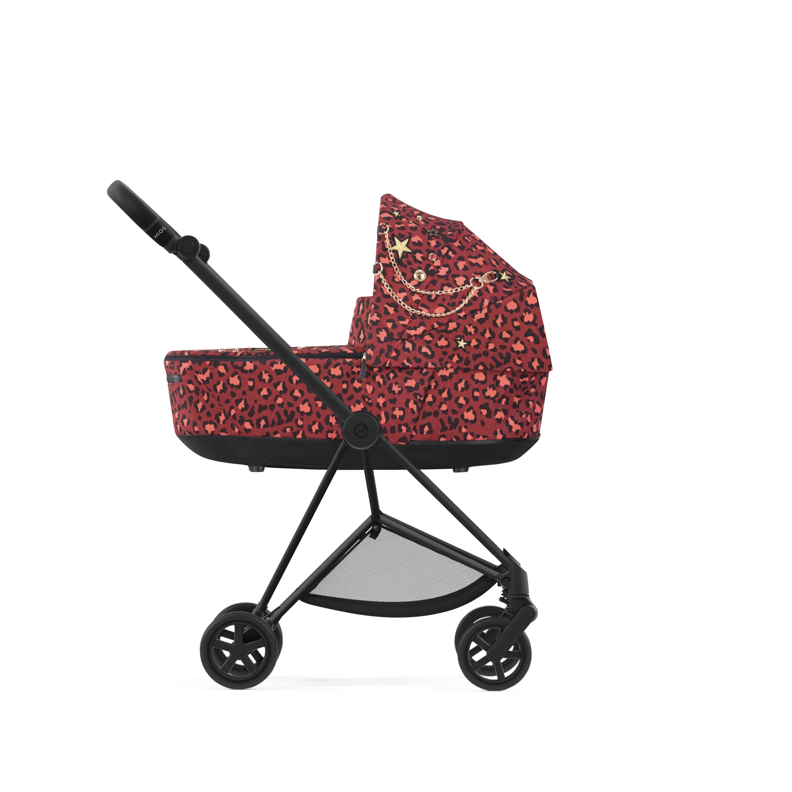CYB-22-INT-y270-Rockstar-Mios-Cot-MABL-ROSR-print-large-1-scaled-1.webp Landou MIOS Lux Rosenrot Red | dark red + Cadru Carucior pentru Copii Mios Chrome Black Cybex Platinum - imagine 1