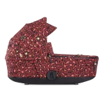 Landou MIOS Lux Rosenrot Red | dark red + Cadru Carucior pentru Copii Mios Chrome Black Cybex Platinum - imagine 6
