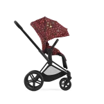 Parte Sport Carucior PRIAM Rosenrot Red | dark red + Cadru Carucior pentru Copii Priam Rosegold Cybex Platinum - imagine 7