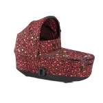 Landou MIOS Lux Rosenrot Red | dark red + Cadru Carucior pentru Copii Mios Chrome Black Cybex Platinum - imagine 3