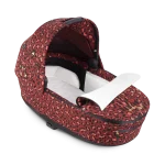 Landou PRIAM Lux Rosenrot Red | dark red + Cadru Carucior pentru Copii Priam Rosegold Cybex Platinum - imagine 5