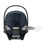 Scoica Auto CLOUD T I-SIZE Jewels of Nature | dark blue Cybex Platinum - imagine 8