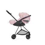 Carucior 2 in 1 Parte Sport Carucior MIOS SIMPLY FLOWERS PINK | light pink + Cadru Carucior pentru Copii Mios Chrome Black + Scoica Auto CLOUD T I-SIZE SIMPLY FLOWERS PINK | light pink Cybex Platinum - imagine 3