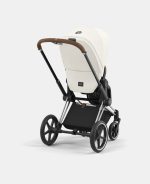 Carucior Sport Priam: Cadru Carucior pentru Copii Priam Chrome Brown + Parte Sport Carucior Priam Off White Cybex Platinum - imagine 6