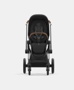 Carucior Sport Priam: Cadru Carucior pentru Copii Priam Chrome Brown + Parte Sport Carucior Priam Sepia Black Cybex Platinum - imagine 5