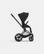 Carucior Sport Priam: Cadru Carucior pentru Copii Priam Matt Black + Parte Sport Carucior Priam Sepia Black Cybex Platinum - imagine 2