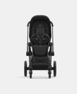 Carucior Sport Priam: Cadru Carucior pentru Copii Priam Matt Black + Parte Sport Carucior Priam Sepia Black Cybex Platinum - imagine 5