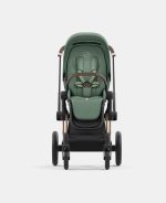 Carucior Sport Priam: Cadru Carucior pentru Copii Priam Rosegold + Parte Sport Carucior Priam Leaf Green Cybex Platinum - imagine 5