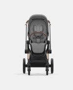 Carucior Sport Priam: Cadru Carucior pentru Copii Priam Rosegold + Parte Sport Carucior Priam Mirage Grey Cybex Platinum - imagine 5