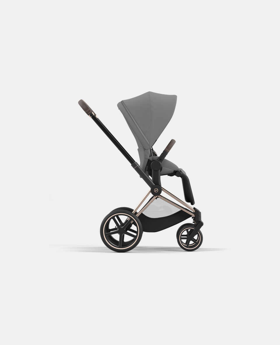 CYB_23_INT_y270_Priam_ROGO_MIGR.jpg Carucior Sport Priam: Cadru Carucior pentru Copii Priam Rosegold + Parte Sport Carucior Priam Mirage Grey Cybex Platinum - imagine 1