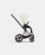 Carucior Sport Priam: Cadru Carucior pentru Copii Priam Rosegold + Parte Sport Carucior Priam Off White Cybex Platinum - imagine 2