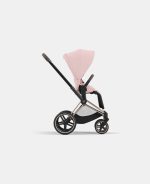 Carucior Sport Priam: Cadru Carucior pentru Copii Priam Rosegold+ Parte Sport Carucior Priam Peach Pink Cybex Platinum