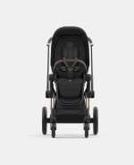 Carucior Sport Priam: Cadru Carucior pentru Copii Priam Rosegold + Parte Sport Carucior Priam Sepia Black Cybex Platinum - imagine 5
