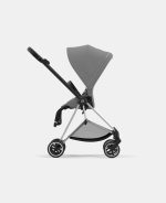 Carucior Sport Mios: Cadru Carucior pentru Copii Mios Chrome Black + Parte Sport Carucior MIOS Mirage Grey Cybex Platinum - imagine 3