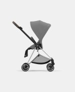 Carucior Sport Mios: Cadru Carucior pentru Copii Mios Chrome Brown + Parte Sport Carucior MIOS Mirage Grey  Cybex Platinum - imagine 3