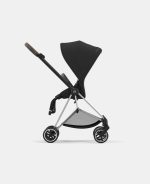Carucior Sport Mios: Cadru Carucior pentru Copii Mios Chrome Brown + Parte Sport Carucior MIOS Sepia Black Cybex Platinum - imagine 3