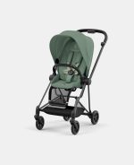 Carucior Sport Mios: Cadru Carucior pentru Copii Mios Matt Black + Parte Sport Carucior MIOS Leaf Green Cybex Platinum - imagine 2
