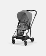 Carucior Sport Mios: Cadru Carucior pentru Copii Mios Matt Black + Parte Sport Carucior MIOS Mirage Grey Cybex Platinum - imagine 2