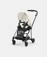 Carucior Sport Mios: Cadru Carucior pentru Copii Mios Matt Black + Parte Sport Carucior MIOS Off White Cybex Platinum - imagine 2